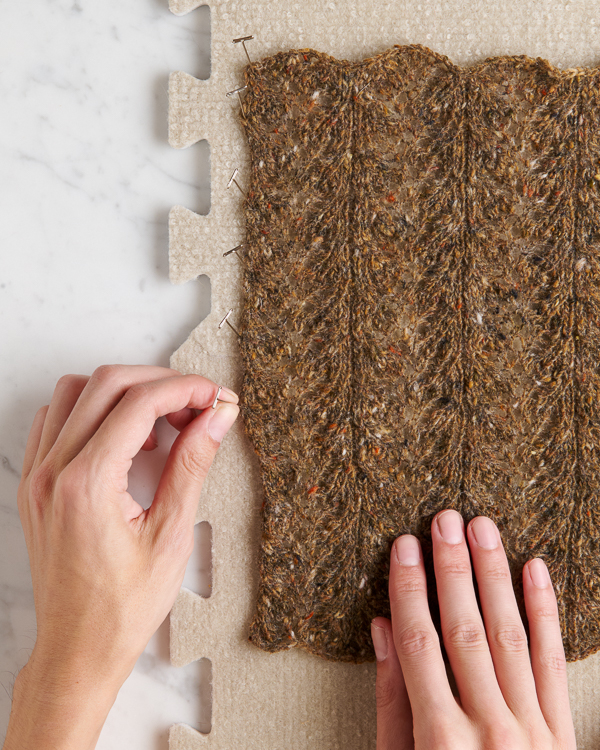 How To Block Your Knitting | Purl Soho