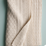free Porto Blanket knitting pattern in Knitting Yarn On A Cone, a Purl Soho Staff Pick