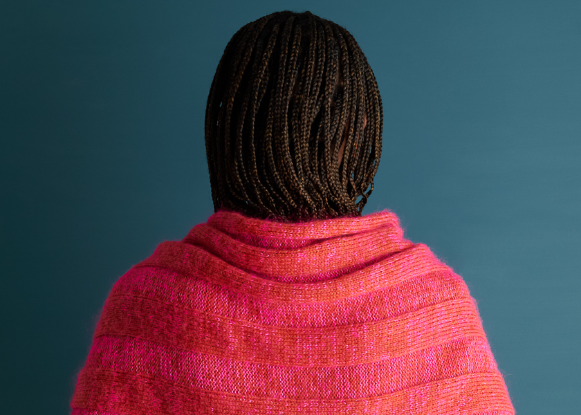 Wide Rib Wrap | Purl Soho