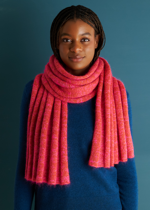 Wide Rib Wrap | Purl Soho