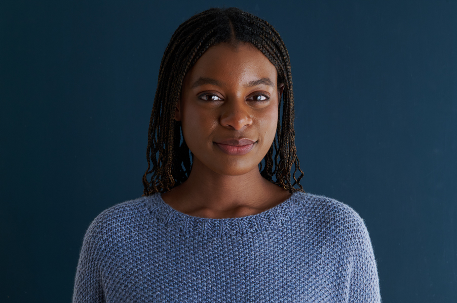 Julie Hoover For Purl Soho: Addison in New Yarns + Colors | Purl Soho