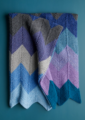 Vintage Chevron Blanket | Purl Soho