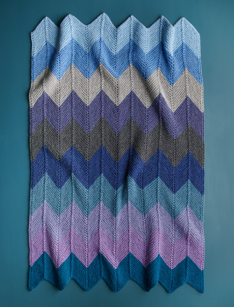 Vintage Chevron Blanket | Purl Soho