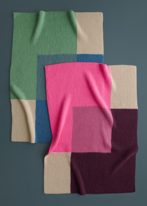 Color Study Blanket in Daily Wool Worsted | Purl Soho