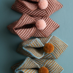 free Knit + Fold Slippers knitting pattern in Purl Soho's Knitting Yarn DK yarn