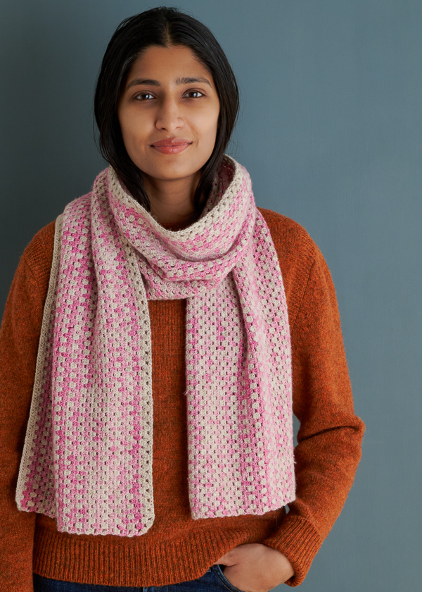Marbled Scarf | Purl Soho