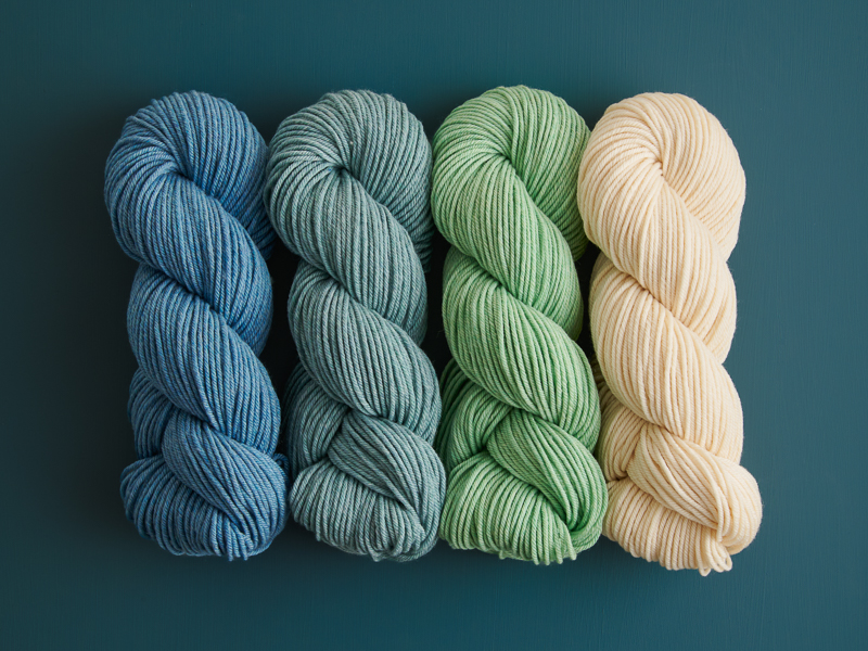 Color Study Blanket in Daily Wool Worsted | Purl Soho