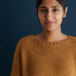 Addison pullover knitting pattern by Julie Hoover in Purl Soho's Plein Air yarn