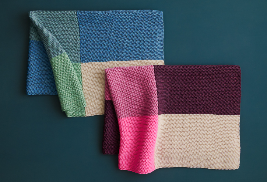 Color Study Blanket in Daily Wool Worsted | Purl Soho