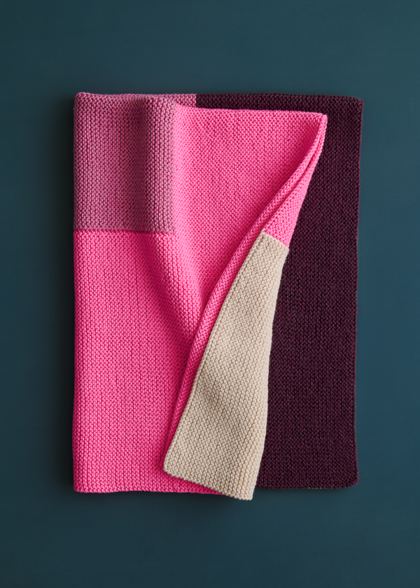 Color Study Blanket in Daily Wool Worsted | Purl Soho