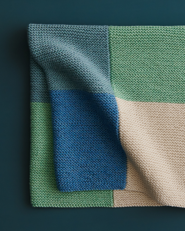 Color Study Blanket in Daily Wool Worsted | Purl Soho