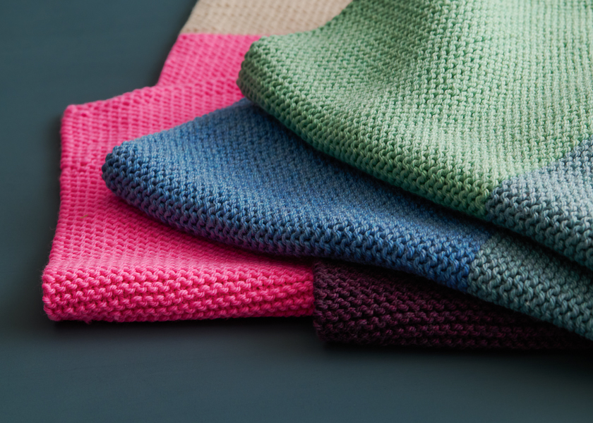 Color Study Blanket in Daily Wool Worsted | Purl Soho