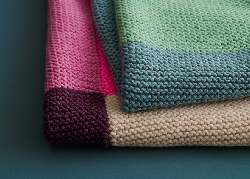 Color Study Blanket in Daily Wool Worsted | Purl Soho