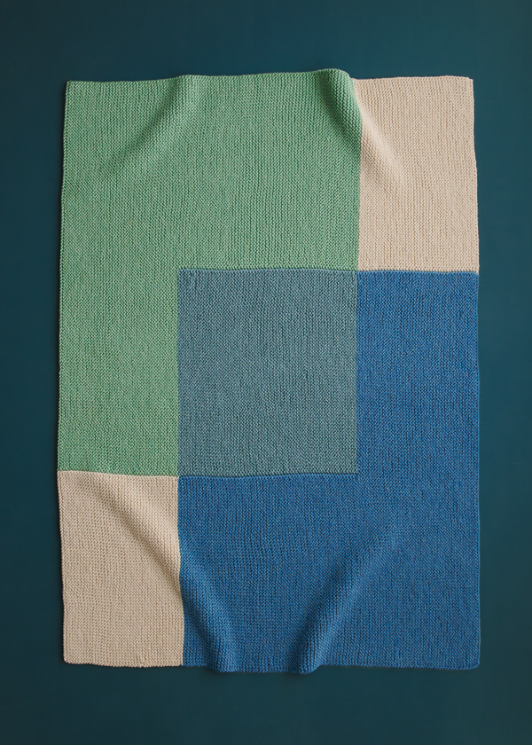 Color Study Blanket in Daily Wool Worsted | Purl Soho