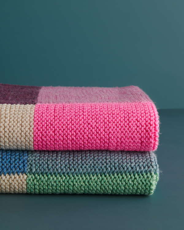 Color Study Blanket in Daily Wool Worsted | Purl Soho
