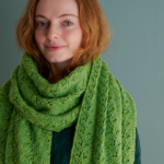 Laurel Wrap free Laurel Wrap knitting pattern in Purl Soho's Good Wool yarn