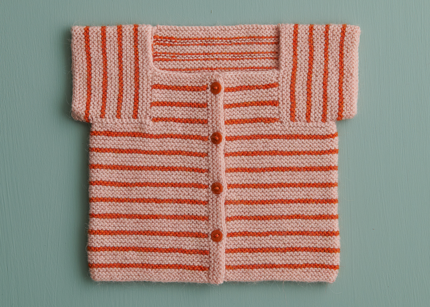 Little Baby Sweater in Quartz | Purl Soho