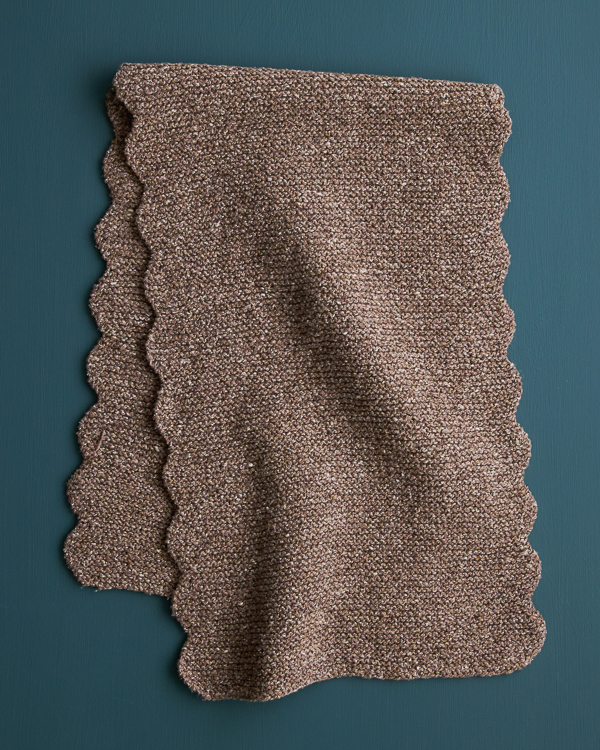 Easy Scalloped Washcloth + Hand Towels | Purl Soho