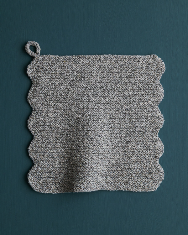 Easy Scalloped Washcloth + Hand Towels | Purl Soho