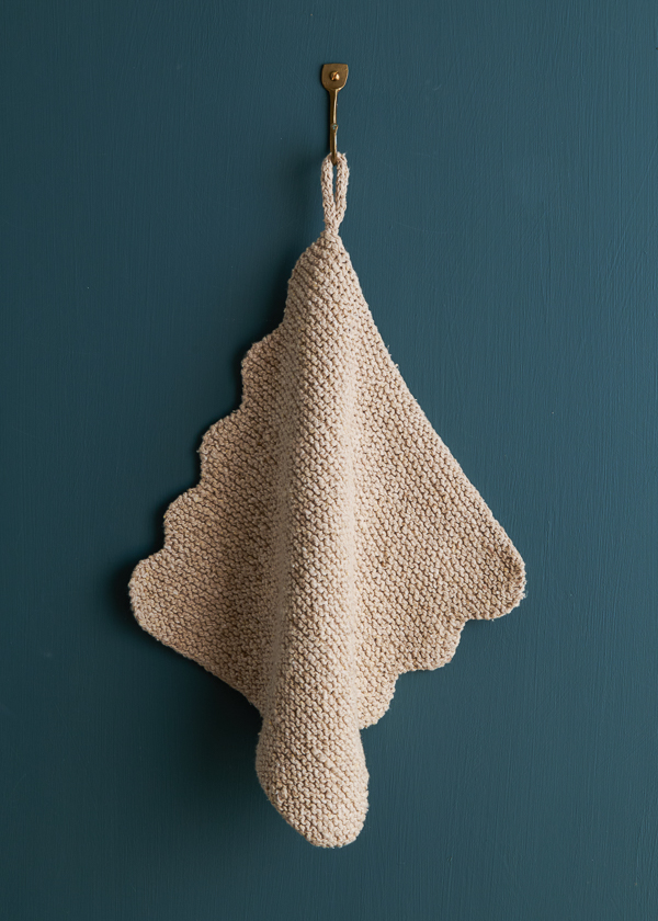 Easy Scalloped Washcloth + Hand Towels | Purl Soho