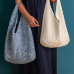 free Weekend Tote knitting pattern in Purl Soho's Sunshower Cotton yarn
