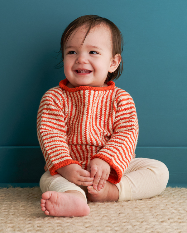 Crayon Stripes Pullover | Purl Soho