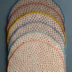 free Granny Circle Placemats crochet pattern in Purl Soho's Cotton Pure yarn