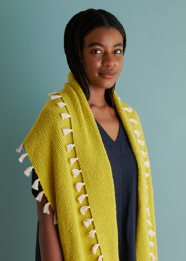 Little Tassels Wrap | Purl Soho