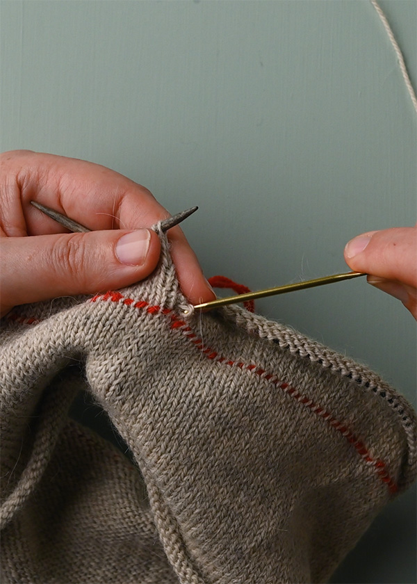 Knit Hem With Crochet Bind Off | Purl Soho