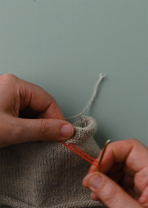Knit Hem With Crochet Bind Off | Purl Soho