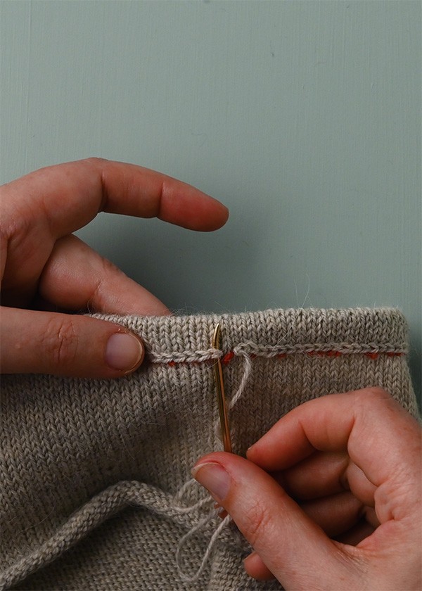 Knit Hem With Crochet Bind Off | Purl Soho