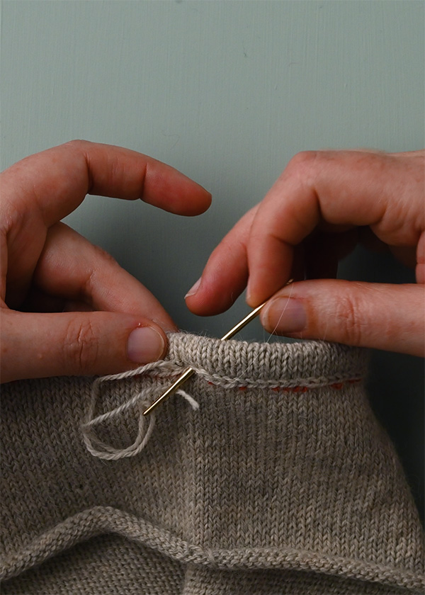 Knit Hem With Crochet Bind Off | Purl Soho