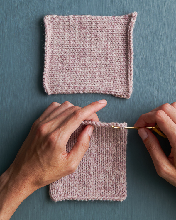 Seaming Stockinette Stitch: Stitches To Rows | Purl Soho