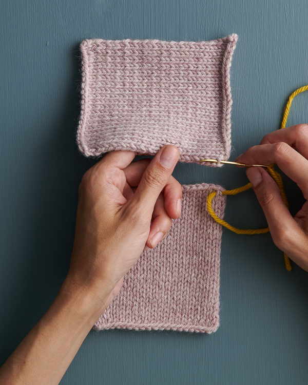 Seaming Stockinette Stitch: Stitches To Rows | Purl Soho