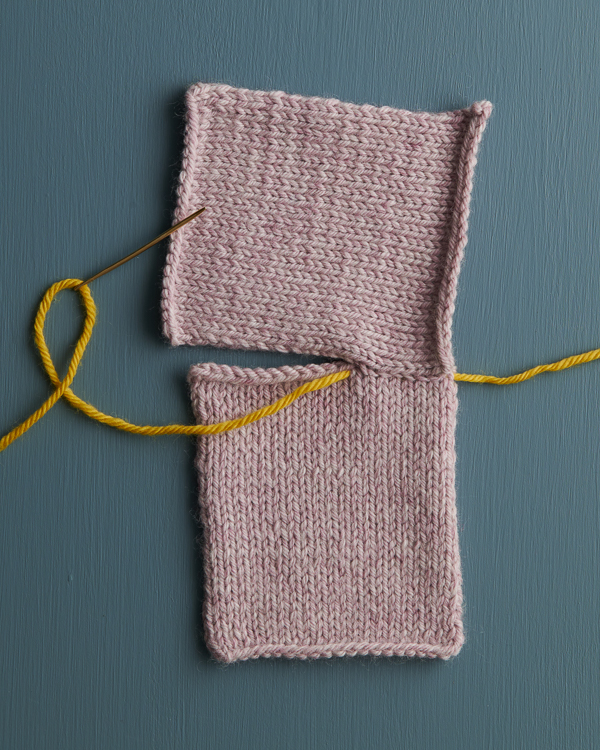 Seaming Stockinette Stitch: Stitches To Rows | Purl Soho