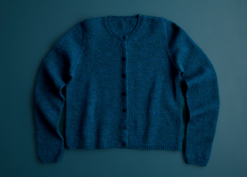 Classic Crewneck Cardigan in New Yarn | Purl Soho