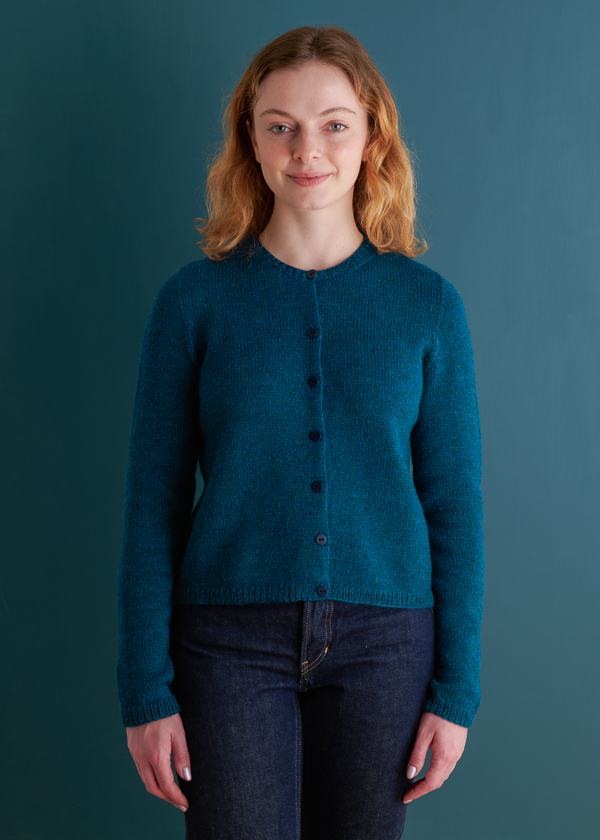 Classic Crewneck Cardigan in New Yarn | Purl Soho