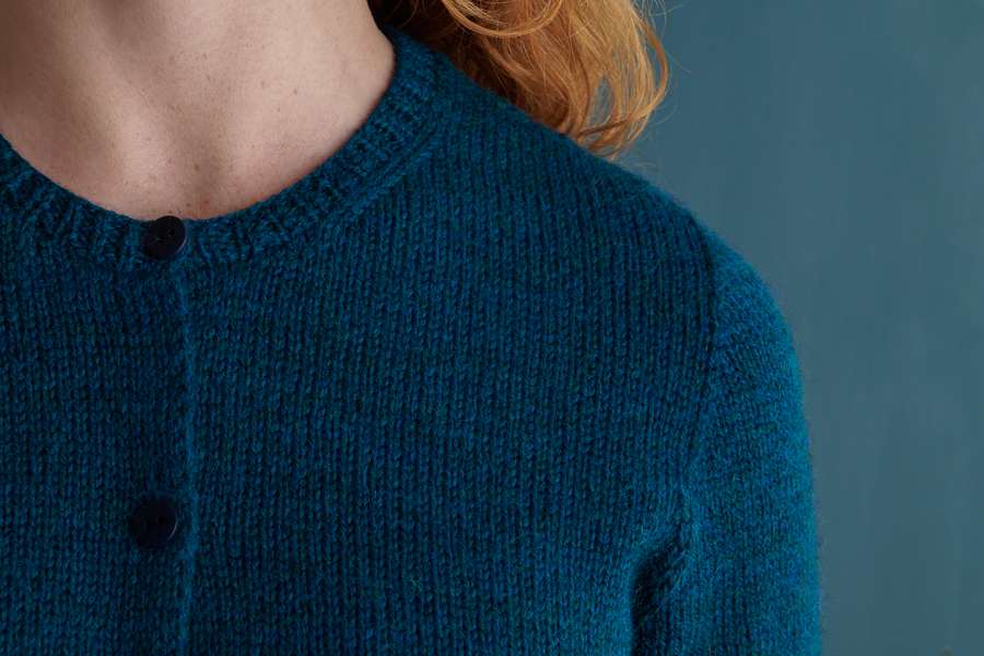 Classic Crewneck Cardigan in New Yarn | Purl Soho