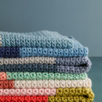 Crochet Super Easy Baby Blanket in Daily Wool Worsted free Crochet Super Easy Baby Blanket crochet pattern in Purl Soho's Daily Wool Worsted yarn