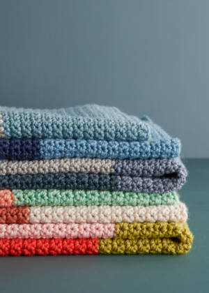 Crochet Super Easy Baby Blanket in Daily Wool Worsted | Purl Soho