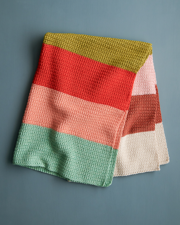 Crochet Super Easy Baby Blanket in Daily Wool Worsted | Purl Soho