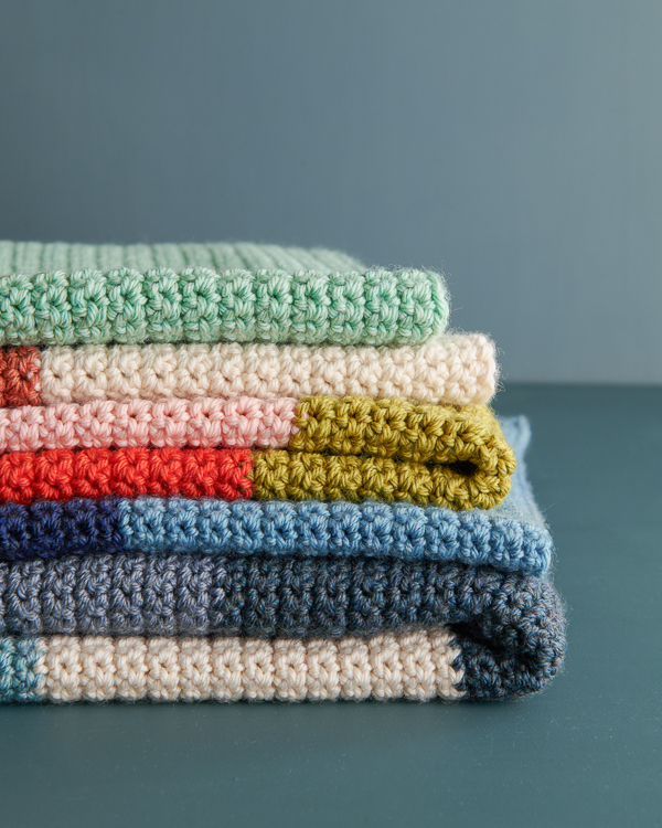 Crochet Super Easy Baby Blanket in Daily Wool Worsted | Purl Soho