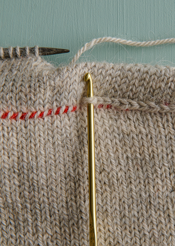 Knit Hem With Crochet Bind Off | Purl Soho