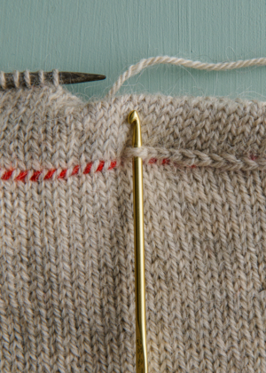 Knit Hem With Crochet Bind Off | Purl Soho