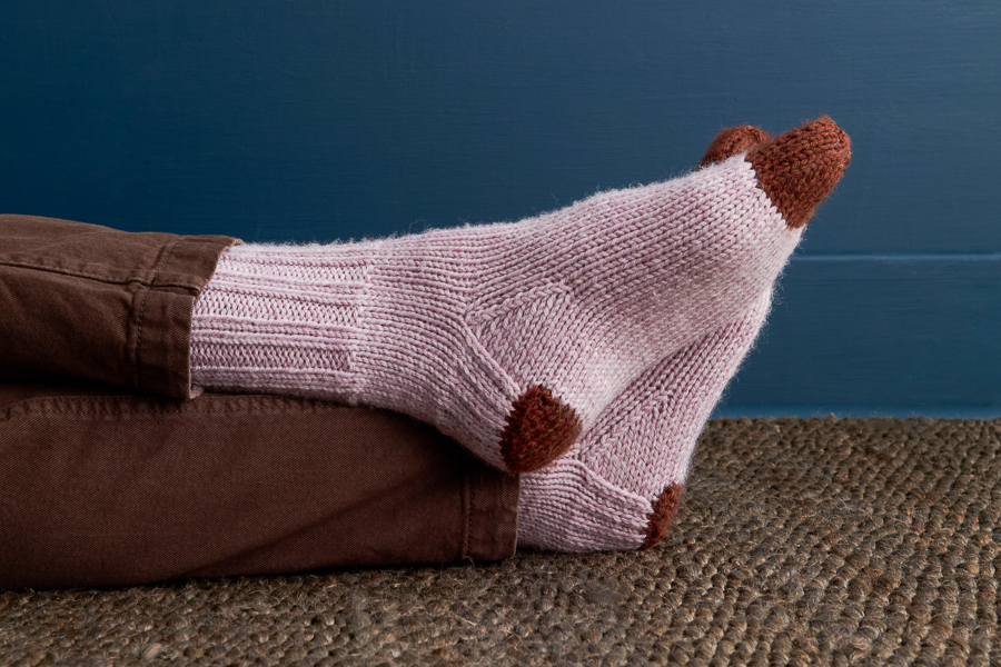 Boot Socks in Daily Wool Worsted | Purl Soho
