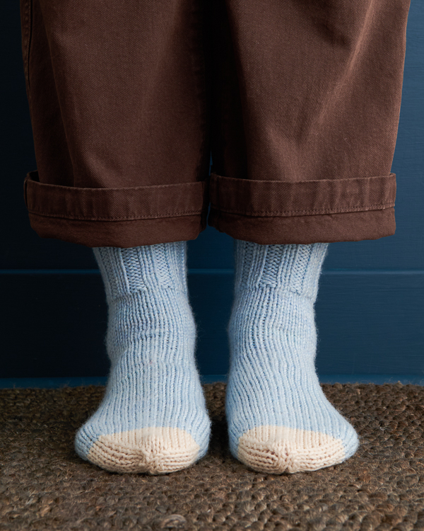 Boot Socks in Daily Wool Worsted | Purl Soho