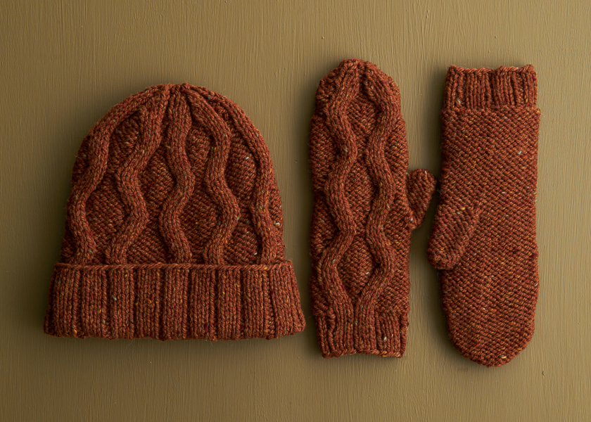 Fox Trail Hat + Mittens | Purl Soho