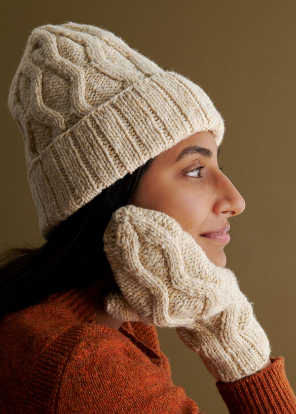 Fox Trail Hat + Mittens | Purl Soho