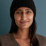 New Moon Hat free New Moon Hat knitting pattern in Purl Soho's Simply Alpaca yarn