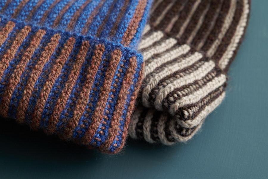 Two-Color Brioche Hat | Purl Soho